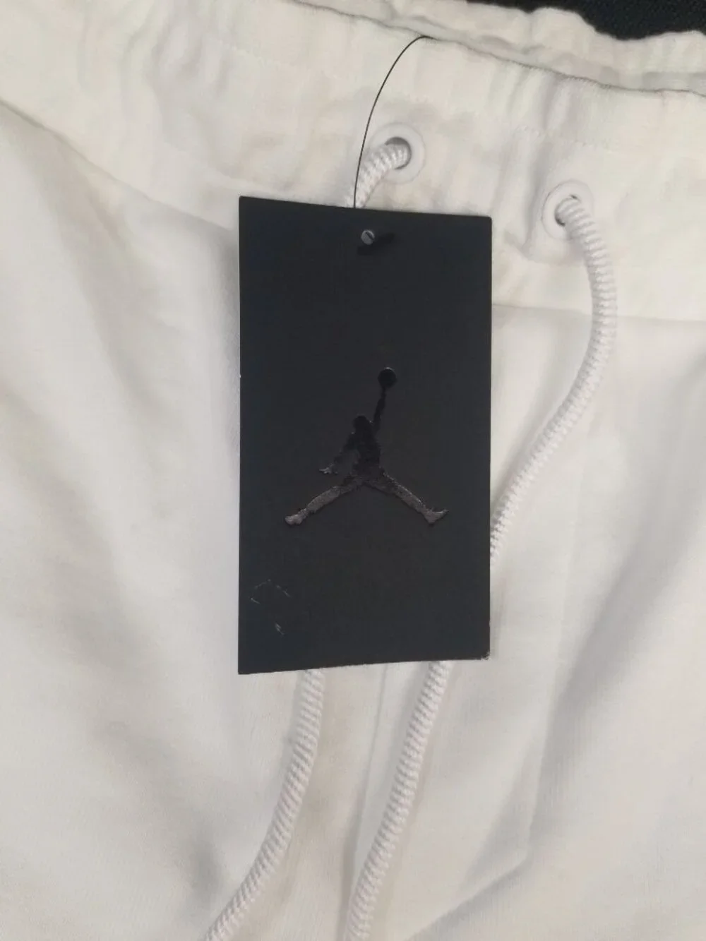 Nike Men's Jordan Fleece Shorts 23 Jumpman Logo Size M White NEW WITH TAGS!
